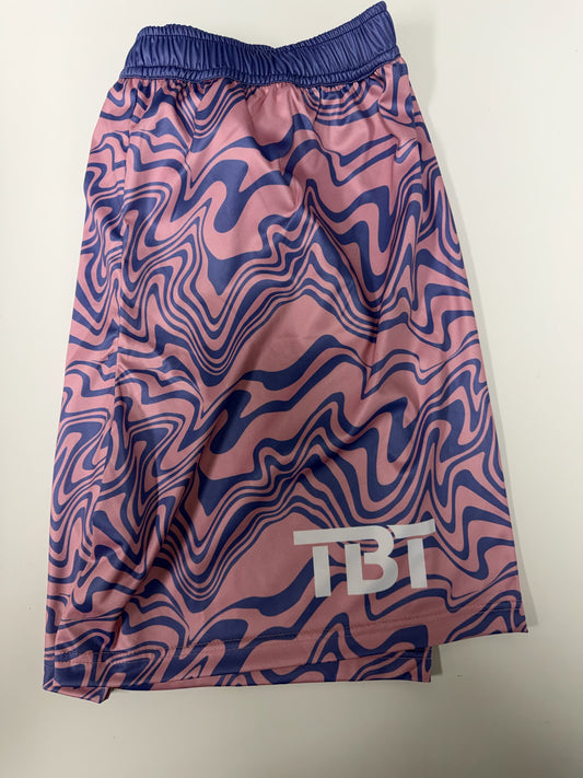 Shorts TBT Pink and Blue
