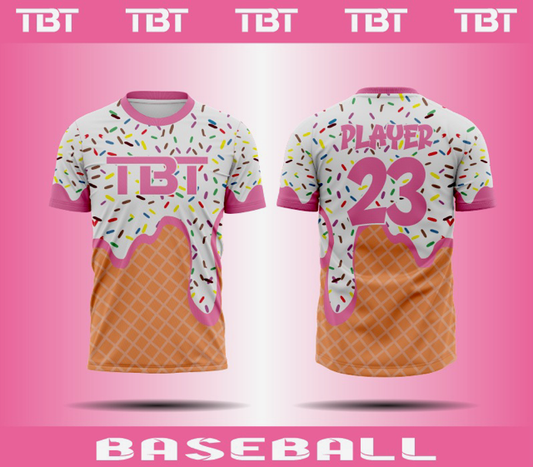 Short Sleeve Ice Cream