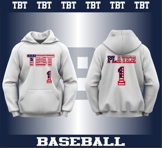 Hooded Sweatshirt: White